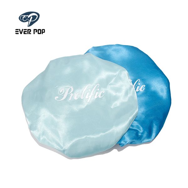 

custom human satin bonnet,2 layer human virgin hair extensions/hair wigs sleep night silk bonnet cap