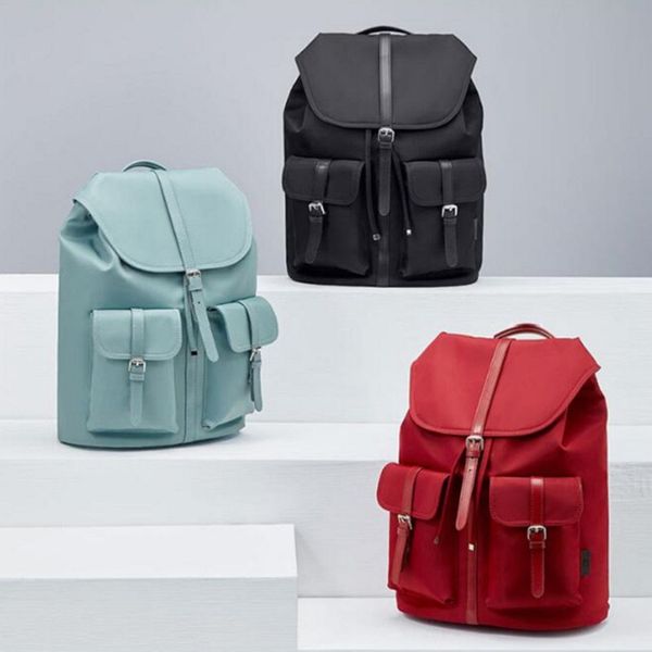 

xiaomi youpin ninetygo 90fun commuter nylon ladies backpack women 14 inch lapwaterproof fashion style nylon bag
