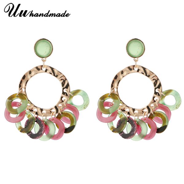 

earings longtassel earrings acrylic brincos for women earring pendientes oorbellen boho bohemian ashion jewelry brinco earing, Silver