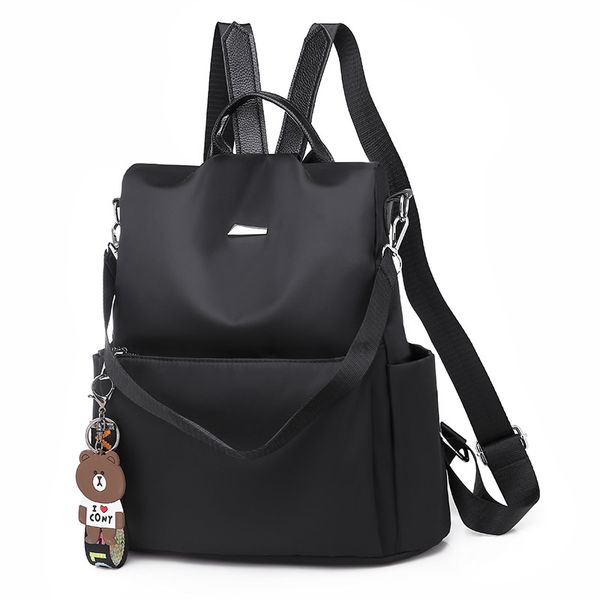 

backpack women's shoulders fashion oxford cloth leisure anti-theft travel bag