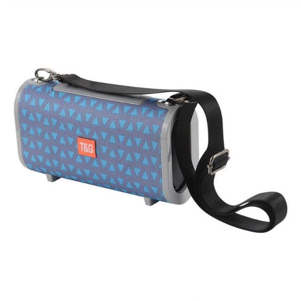 

tg123 bluetooth wireless speakers subwoofers hands5w*2 1200mah stereo bass support tf usb card aux line in hi-fi protable 20pcs/lot