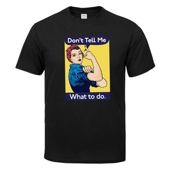 

don't tell me what to do summer new 100% cotton soft mens t shirts casual short sleeve o-neck regular fit basic tees xs-3xl