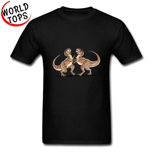 

fight t rex jurassic park dinosaur new t shirts discount men's cotton funny tee shirt how to train your dinosaurs good quality