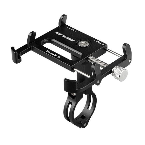 

gub bike accessories plus 6 aluminum bicycle phone mount bracket adjustable bike phone stand holder for 3.5-6.2 inch smartphone
