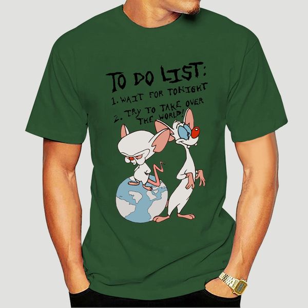 

new pinky and the brain shirt cartoon usa size em1-2589a