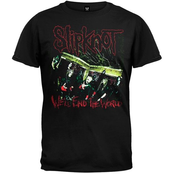

slipknot - end of the world 2012 tour mens t-shirt