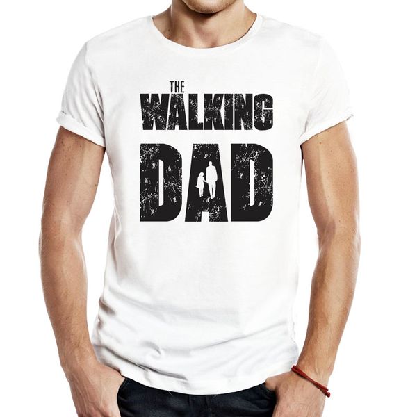 

walkingdead dad взрослых мужчин тройники топы футболки семьи подарок отцы телепередачи отец день папа twd комический папа parodia шагающей