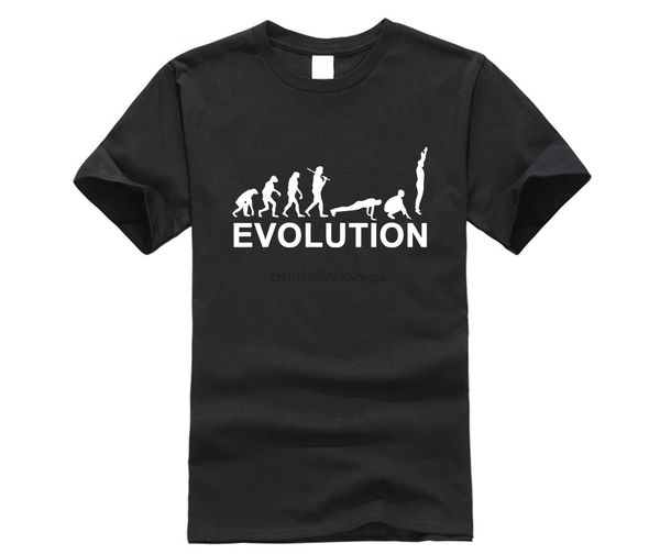 

new fashion letter printed evolution burpees instructor crossfit gift funny t shirt cotton short sleeve t-shirt tees
