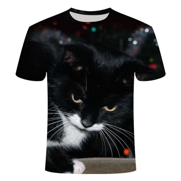 

cat 3d animalprint 3d print shirts kawaii comics anime men clothing