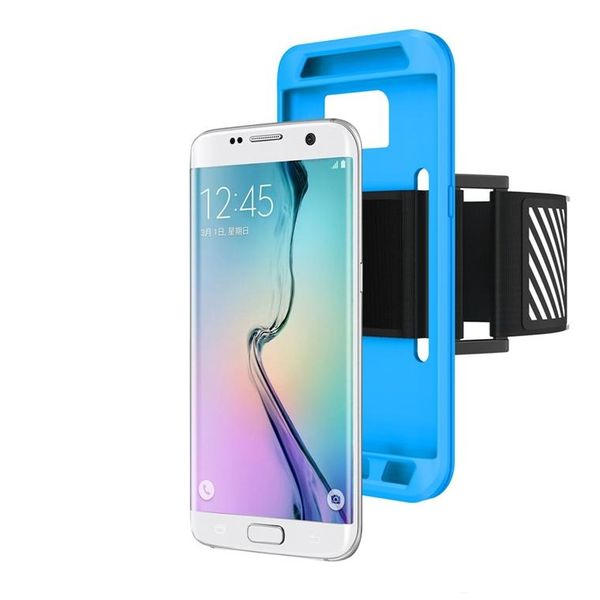 

2 in 1 detachable silicon phone case with reflective armband sports running arm band for iphone 8 plus 7 plus 7 6s 5