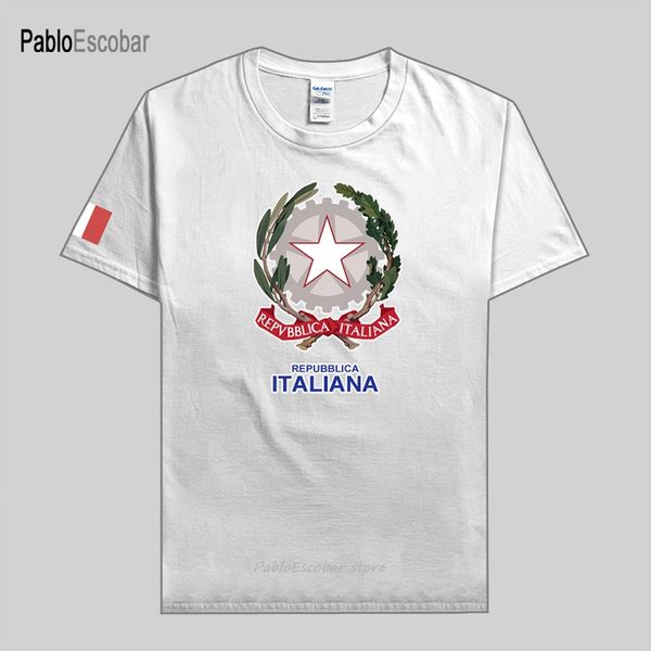 

italy italia t shirt men t-shirts nation team 100% cotton gyms colthing fans jerseys streetwear fitness ita italian country