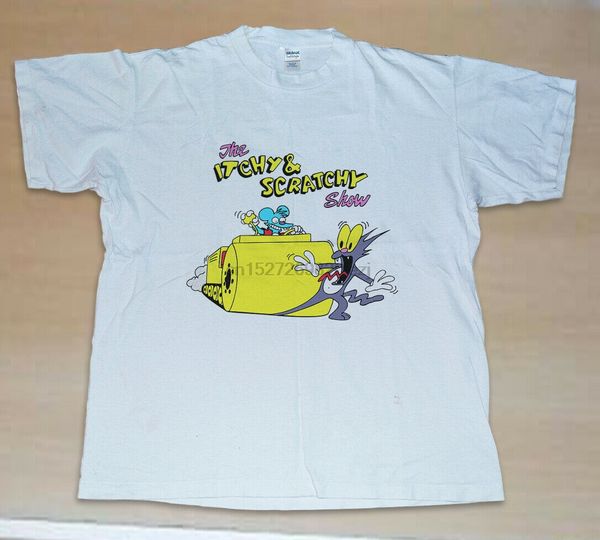 

vintage the itchy and scratchy t shirt