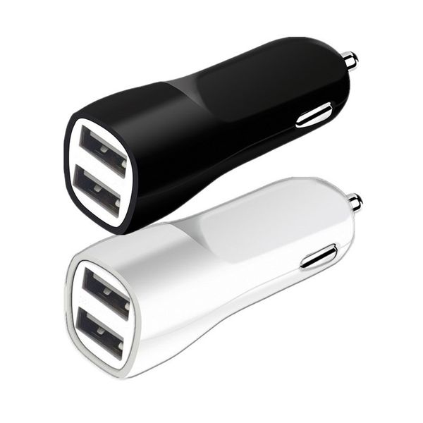 

dual car charger cigarette universal auto power adapter chargers for iphone 7 8 x samsung s8 s9 s10 htc lg android phone