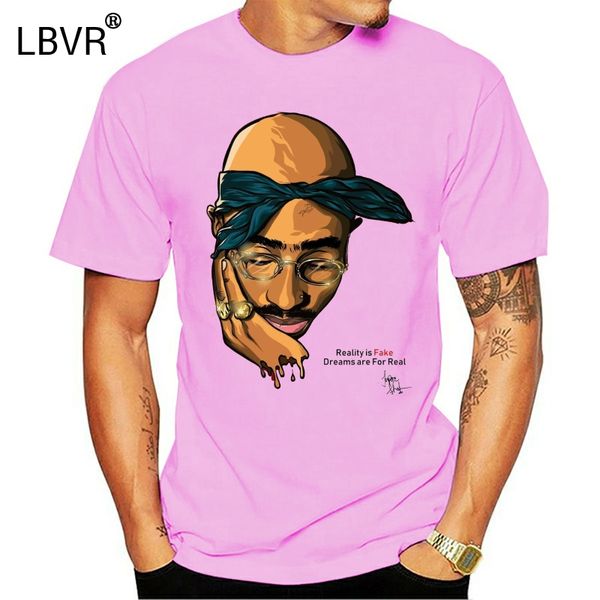 

2 pac reality is fake dreams are for real shirt black s-5xl 2019 tees
