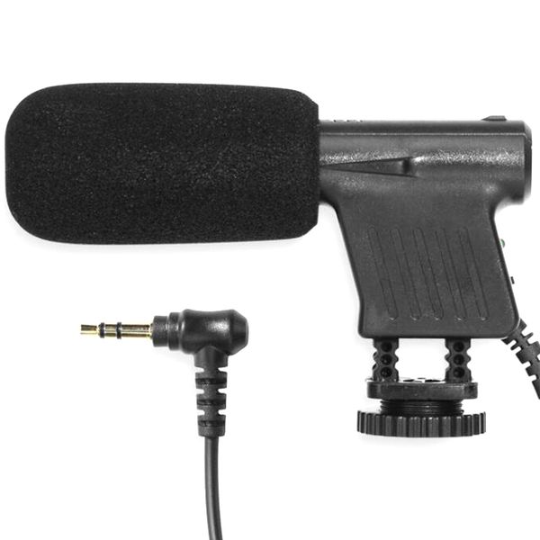 

mini professional condenser microphone wired video recording interview mic for dslr camera filmmaking