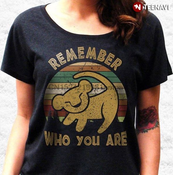 

men t shirt lion king simba remlion king simba remember who you are vintage (new version)ember who you are vintage women tshirts