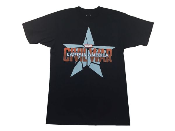 

captain america civil war shattered star licensed t shirt cool casual pride t-shirt men new fashion tshirt loose