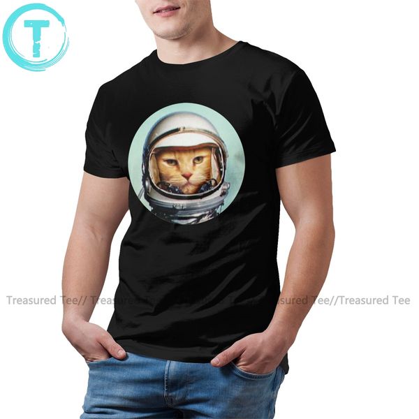 

funny cat t shirt retro space cat t-shirt printed funny tee shirt plus size male streetwear 100 cotton tshirt
