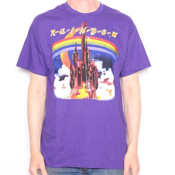 

rainbow t shirt - richie blackmore rainbow 100% official deep purple