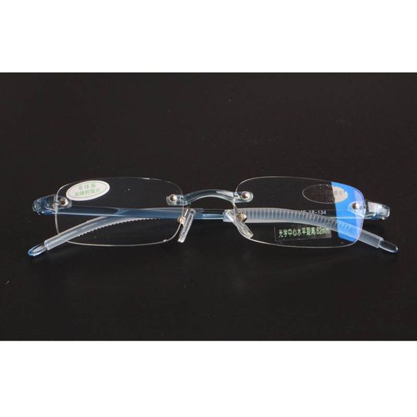 

2020 rimless reading glasses men women mini presbyopic eyeglasses diopter 2.5 2.0 watch oculos ultralight tr90 eyeglasses read, White;black