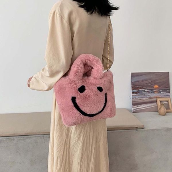 

new woman cute wild handbags autumn and winter plush shoulder bag messenger bag bolsa feminina crossbody bags for women 2020 #yj