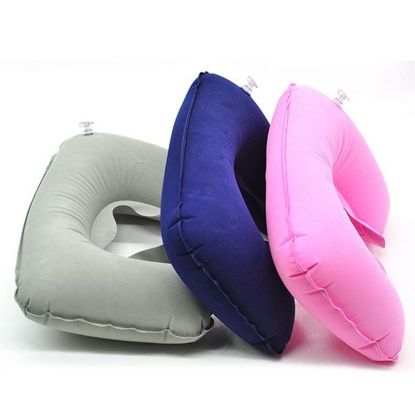 

pillow car&airplane travel soft inflatable neck rest u shaped pillows cervical brace shoulder pain relax home textile