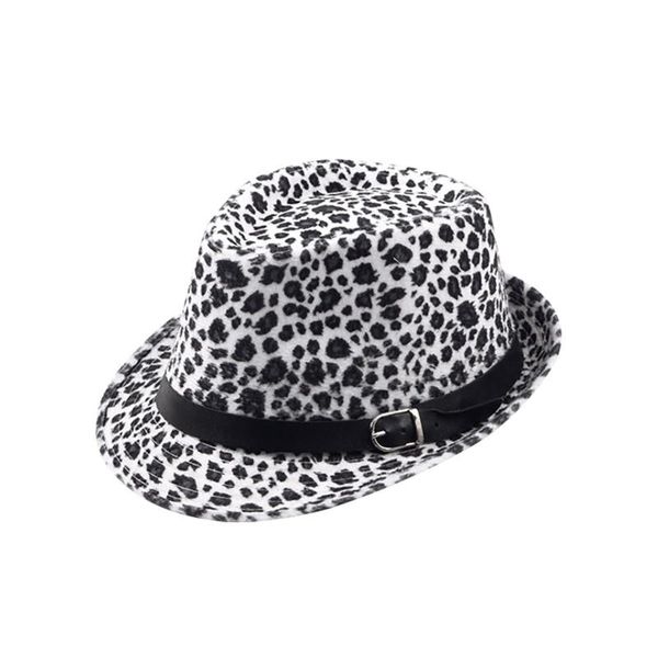 

wide brim hats women men leopard color winter plus outdoor british hat cap black lace decoration warm chapeau femme fedora, Blue;gray