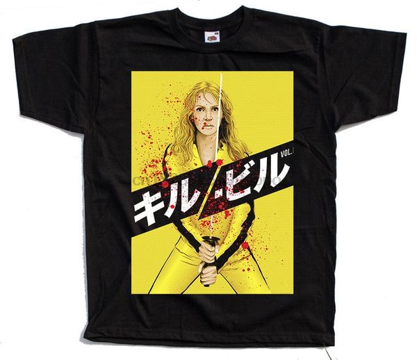 

убить билла v9 ума турман t shirt black размеры все s для 4xl pp