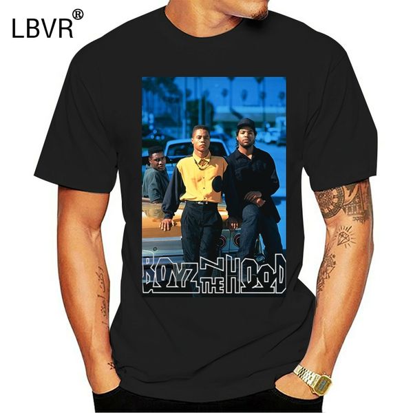 

аутентичные logo t boyz n the hood la автомобиля рубашка черный s m l xl 2xl новый смешные моды с коротким рукавом черная футболка