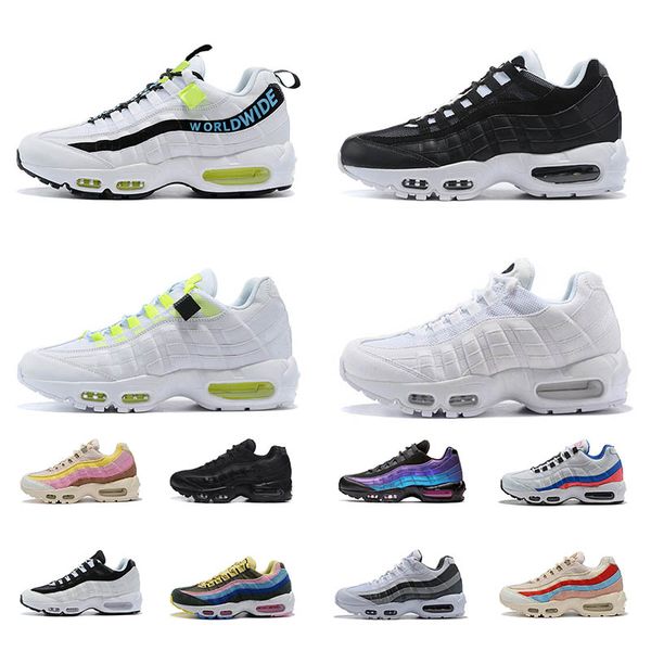 

wholesale men women running shoes sean wotherspoon triple black white neon laser fuchsia red orbit bred aqua red chaussures sports sneakers