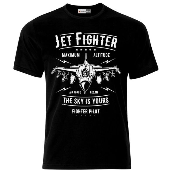 

men's t-shirt 2020 jet fighter militar armee kampfer t-shirt tee shirt design