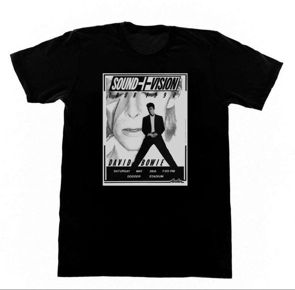 

David Bowie 1990 tour shirt M80 tshirt