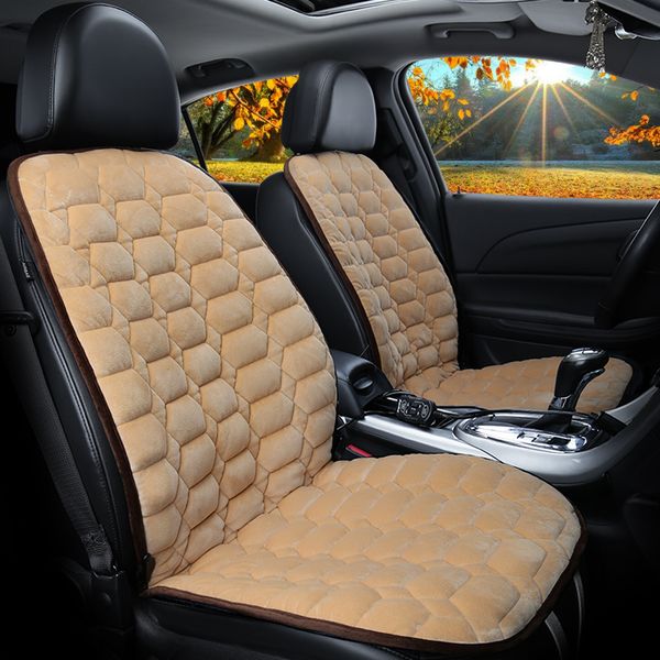 

12v heated car seat cover the cloak on the car seat universal automobile warm plush heating cushion protector pad