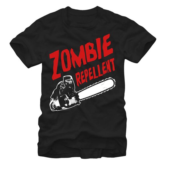 

2019 мода 100% хлопок майка зомби репеллент mens graphic t shirt tee рубашка