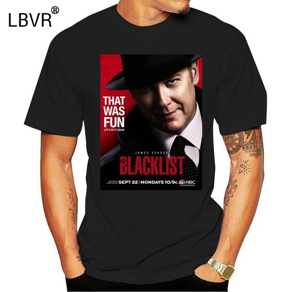 

blacklist tv series v8 t shirt red movie poster all sizes s 5xl