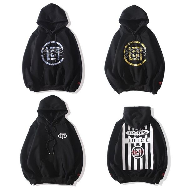 

new arrival clotxssur logo cotton hoodies sweater print t-shirt mens womens round collar juice fans fashion long full sleeve tees, Gray;blue