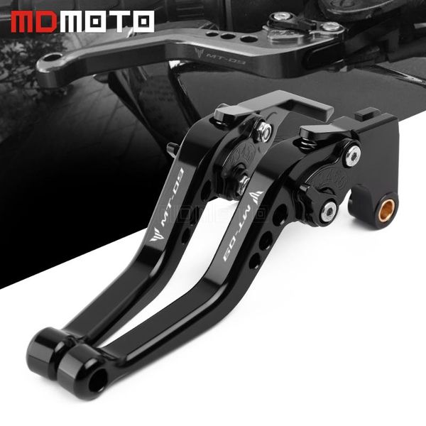 

motorcycle aluminum short brake clutch lever for mt09 fz09 fj09 mt-09 tracer/sr 2014 2020 2020