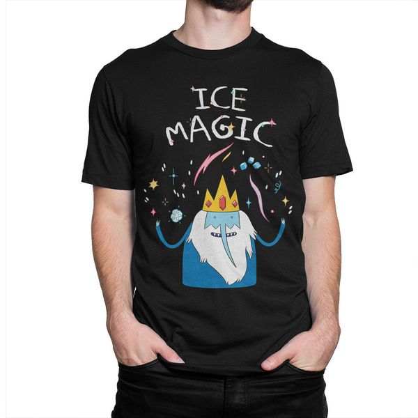 

adventure time t - shirt , ice magic tee , men's women's all sizes stylish custom tee shirt