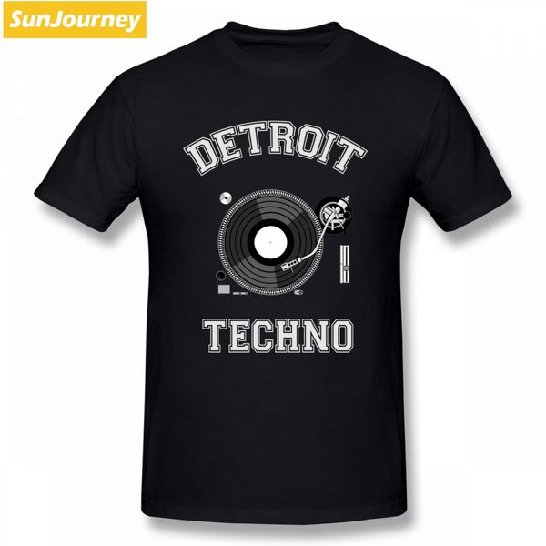 

detroit techno t shirt streetwear t-shirt men cotton xxxl short sleeve custom t shirts