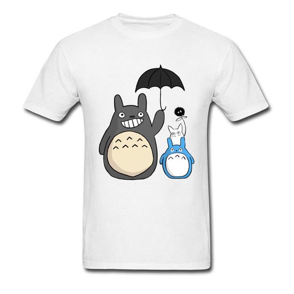 

totoro family t-shirts men neighbor totoro print t shirts cotton & tees short sleeve comics tshirt japan anime