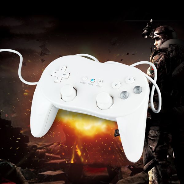 

new pro classic game controller pad console joypad for wii remote usa