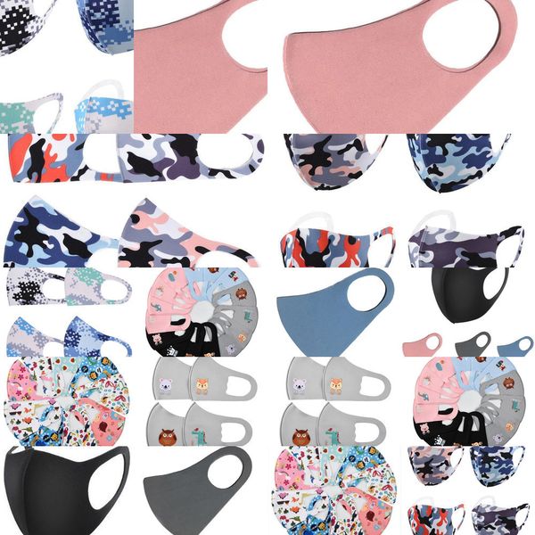 

cover dust face pm2.5 camouflage anti respirator mask dustproof washable reusable ice silk dwxg c73i1