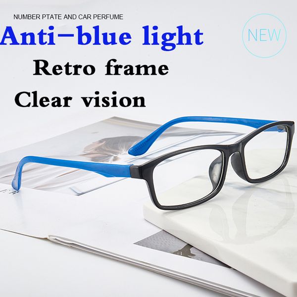 

tr90 reading glasses women men transparent blue light blocking frameless computer glasses presbyopia reader 1.5 2.0 2.5 3.0, White;black