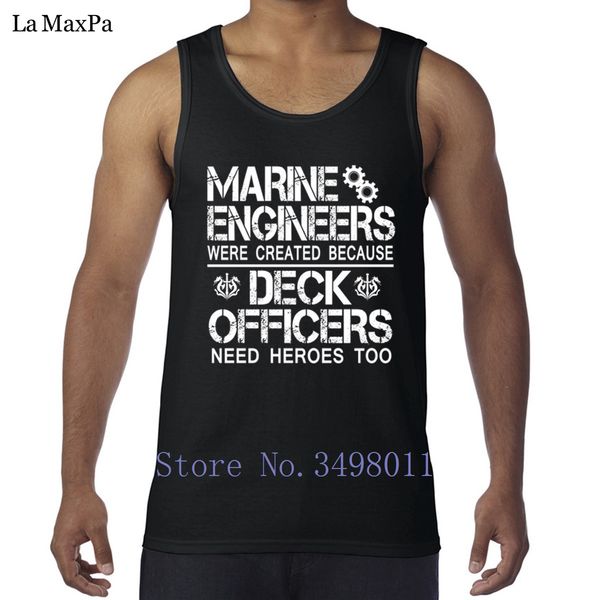 

personalized leisure marine engineers mens tank undershirt men vest sleeveless shirts family fitted o neck