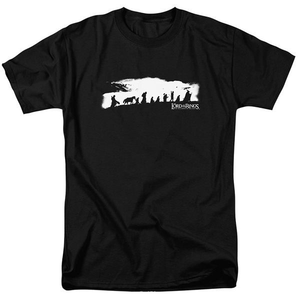 

men t-shirt men clothing lord rings fellowship t shirt exclusive stickers 2018 summer new arrive ing