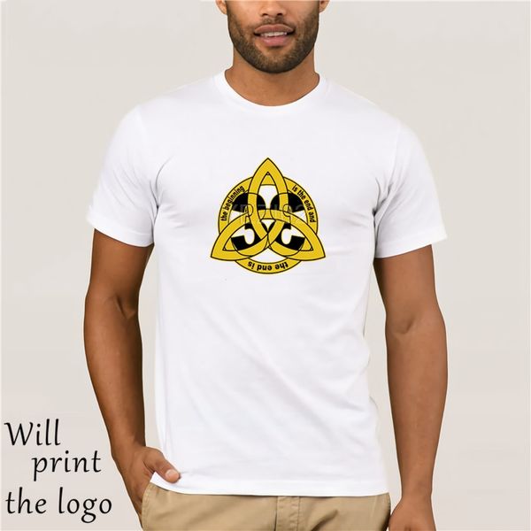 

triquetra trinity knot- темное время путешествия символ с длинным рукавом t-shirt
