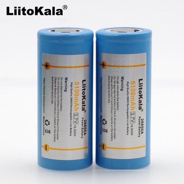 

replacement batteries 3pcs liitokala 26650-55a 5000mah 26650 li-ion 3.7v rechargeable battery for flashlight 20a 3.6v power batteries