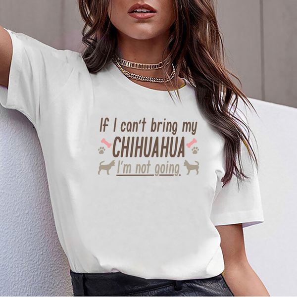 

t shirt women chihuahua summer harajuku custom female tshirt