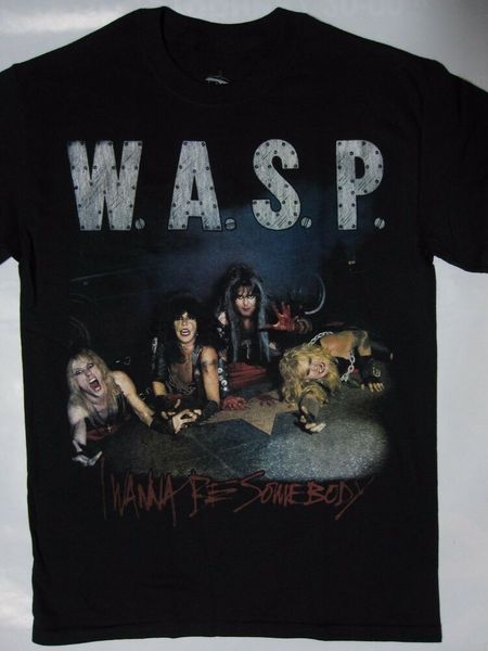 

wasp - i wanna be somebody t-shirt (s-xxxl