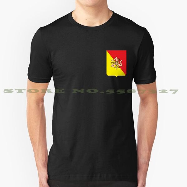 

sicily coat of arms cool design t-shirt for men women